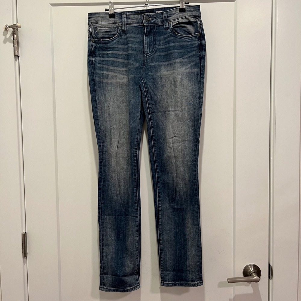 KUT from the Kloth Catherine Boyfriend Jeans Medium Wash Blue KP4940MA3 Size 2
